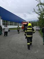 Zásah pri požiari lakovne – Vrútky Zásah pri požiari lakovne – Vrútky