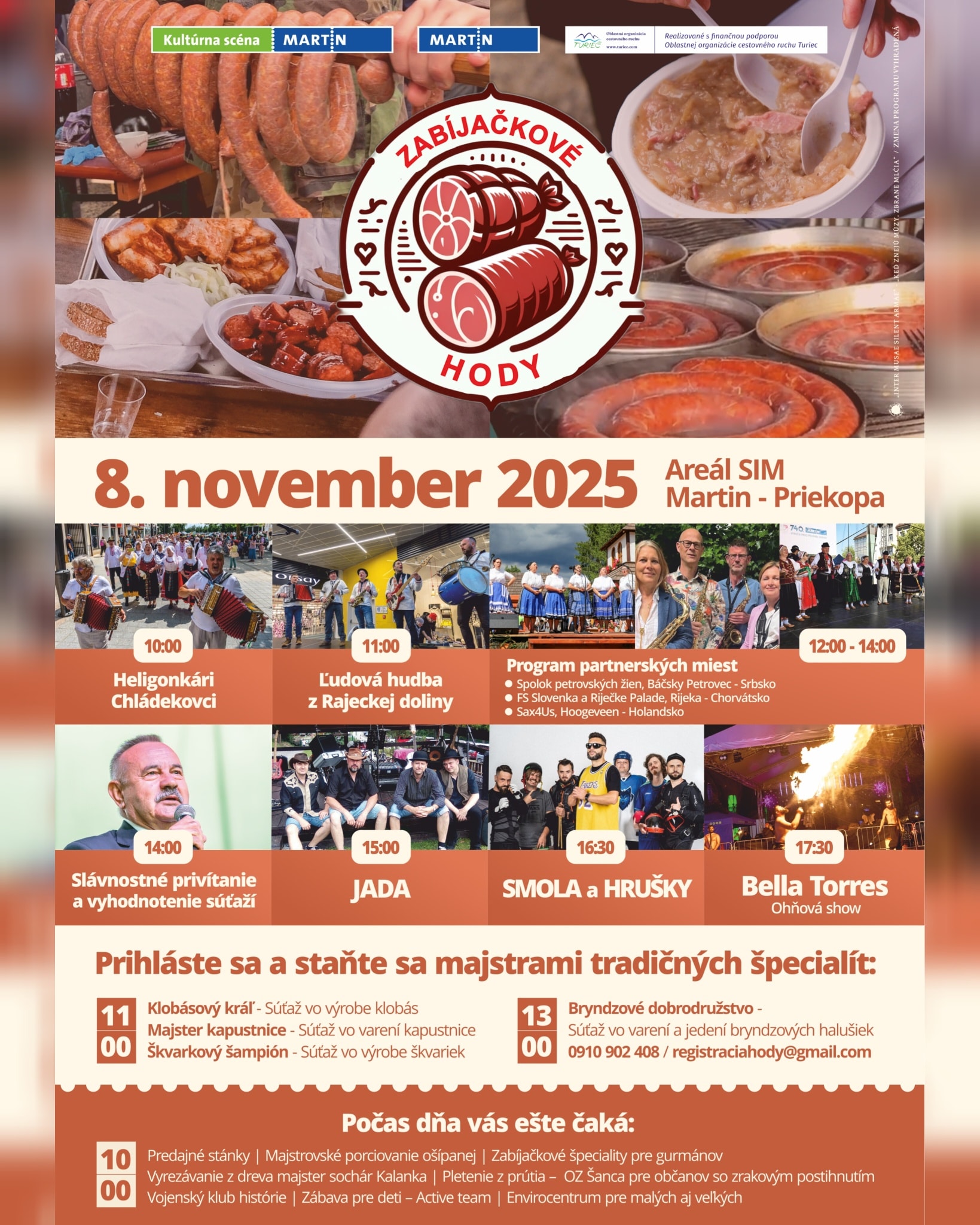 Plagát zabíjačkové hody